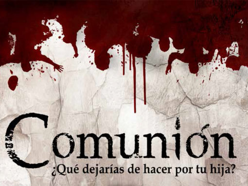 Cartel para el corto Comunión