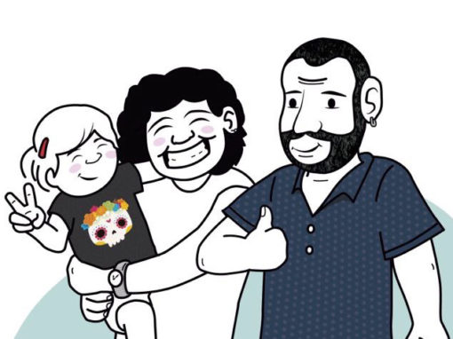 Ilustración para regalo de boda
