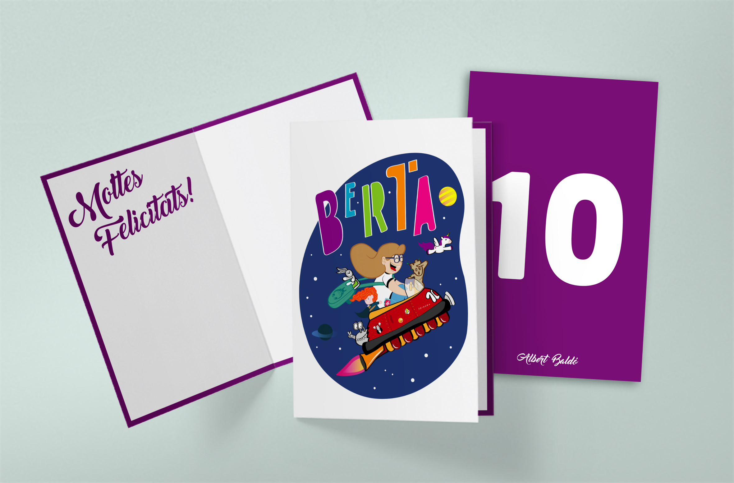 Tarjeta de aniversario